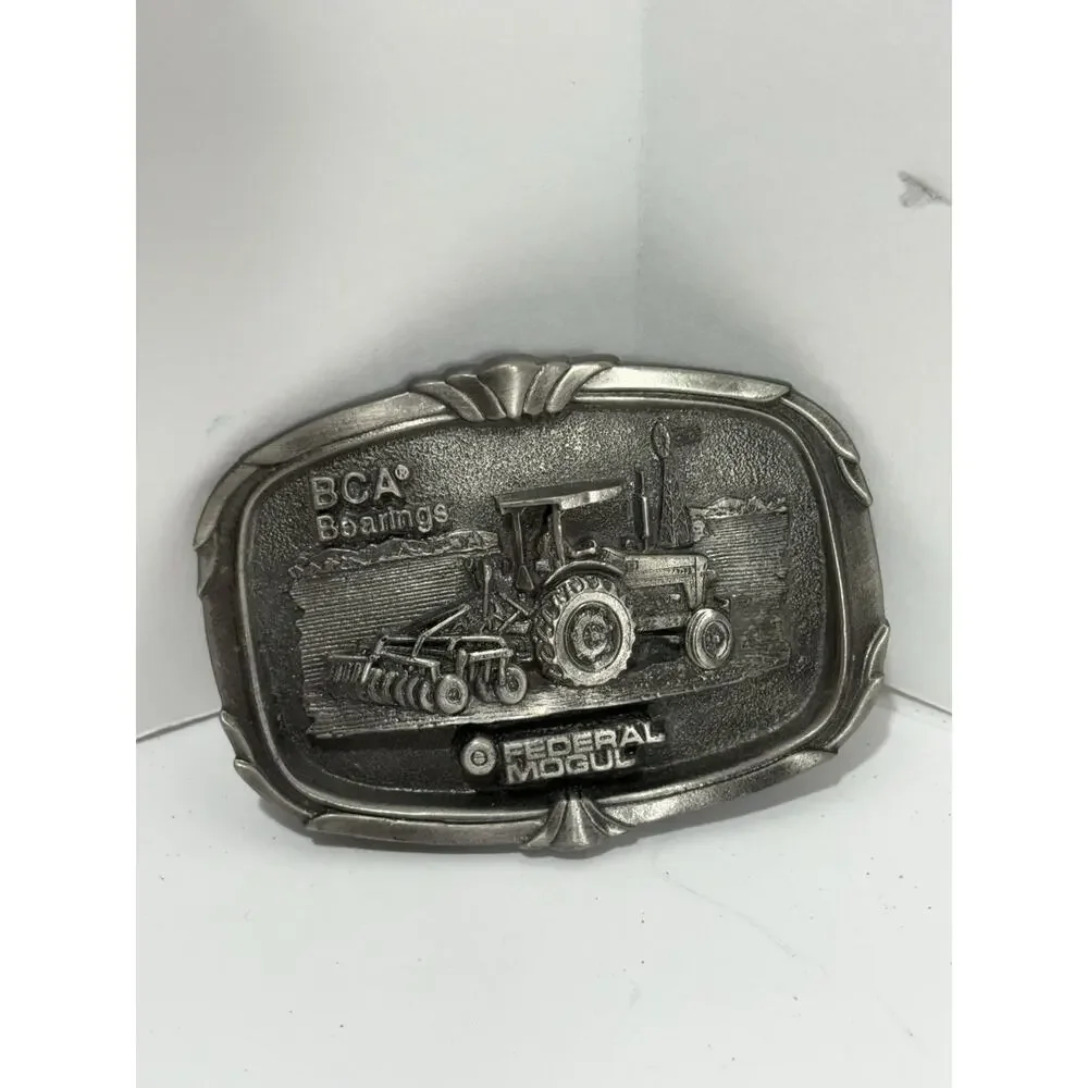 Great American Buckle Co BCA Bearings Federal Mogul Made in USA Belt Buckle
